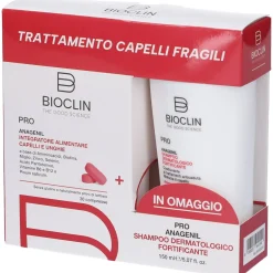 Bioclin Pro Anagenil Capelli e Unghie Compresse + Shampoo Fortificante