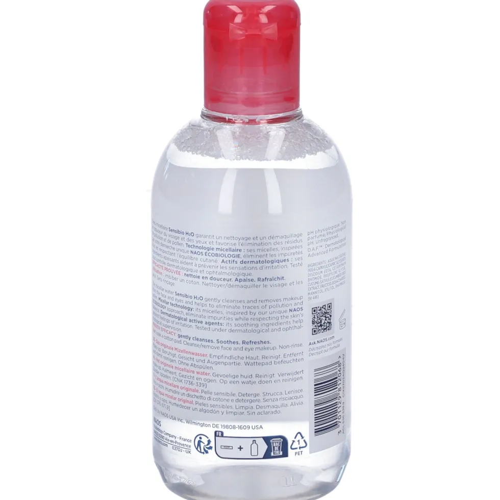 BIODERMA Sensibio H2O acqua micellare struccante