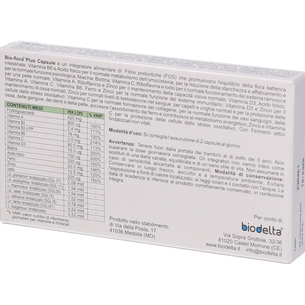 Bio Flora Plus 30 Capsule