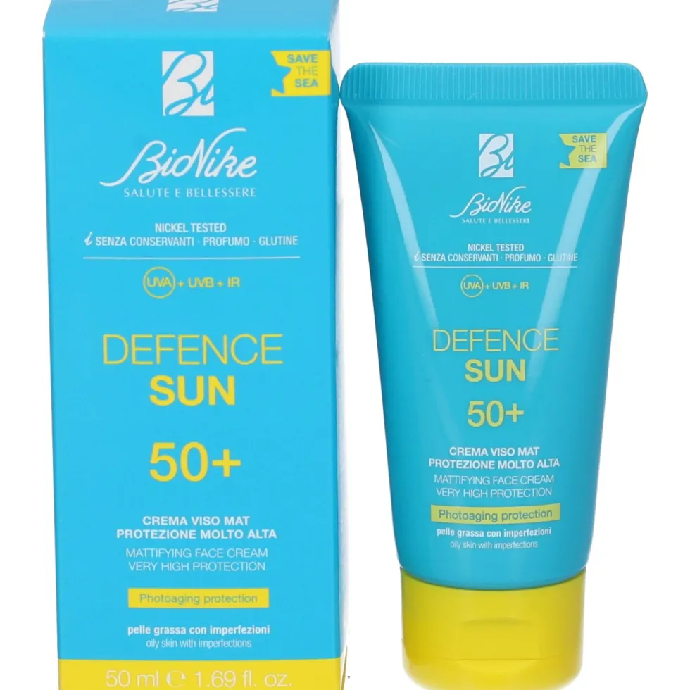 BioNike Defence Sun Crema Viso Mat SPF 50+