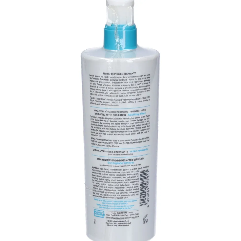 BioNike Defence Sun Fluido Doposole Idratante