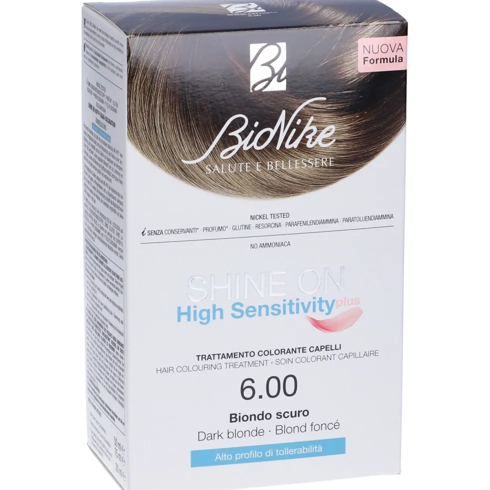 BioNike SHINE ON High Sensitivity plus 6.00 Biondo scuro