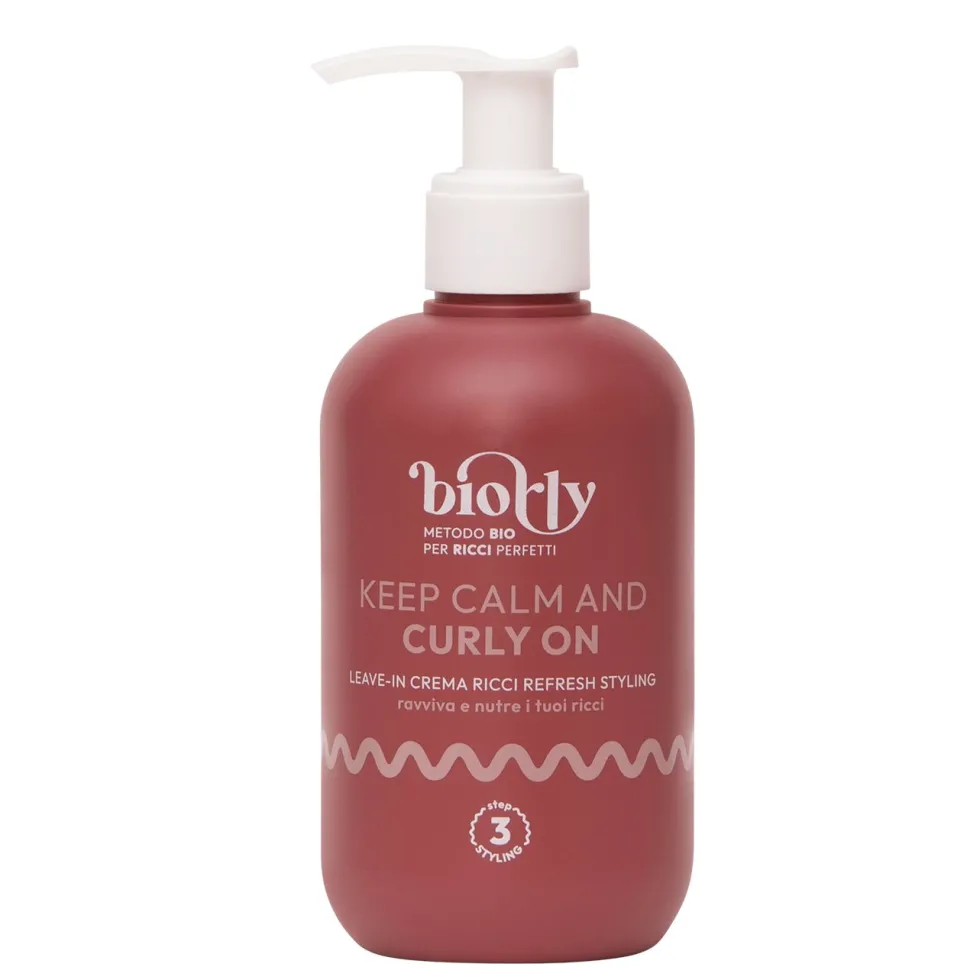 Biorly - Keep Calm And Curly On - STYLING per CAPELLI RICCI - Certificato BIO