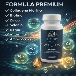 Biorly - My Curly Power - INTEGRATORE per CAPELLI RICCI
