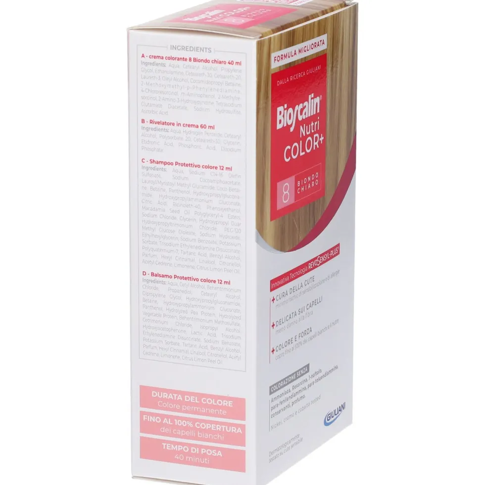 Bioscalin® Nutri COLOR+ 8 Biondo Chiaro