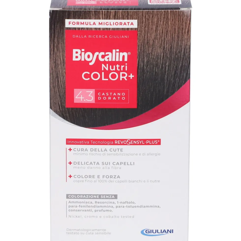 Bioscalin® Nutricolor+ 4.3 Castano Dorato