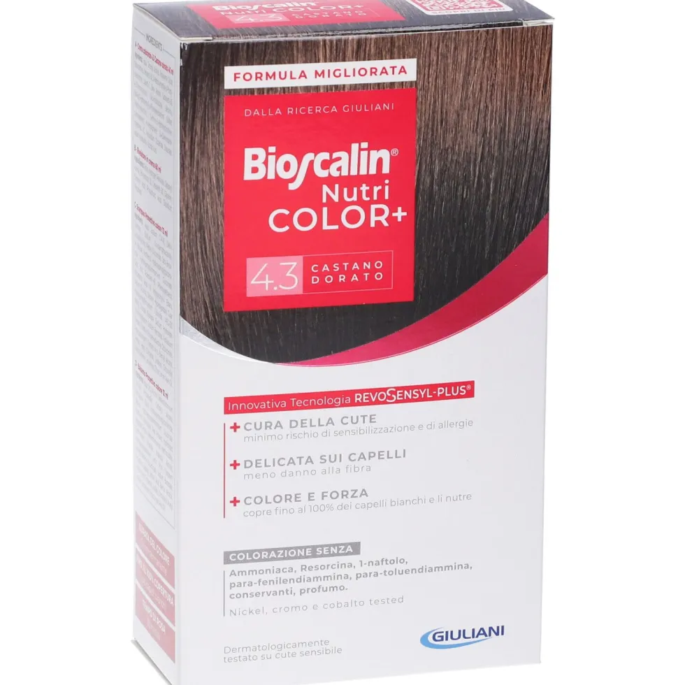 Bioscalin® Nutricolor+ 4.3 Castano Dorato