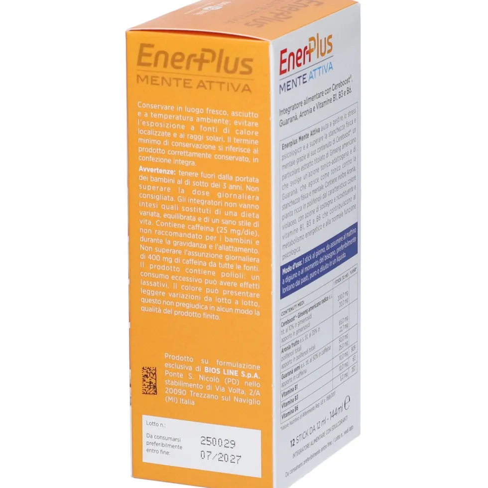 Bios Line EnerPlus Mente Attiva Stick Monodose