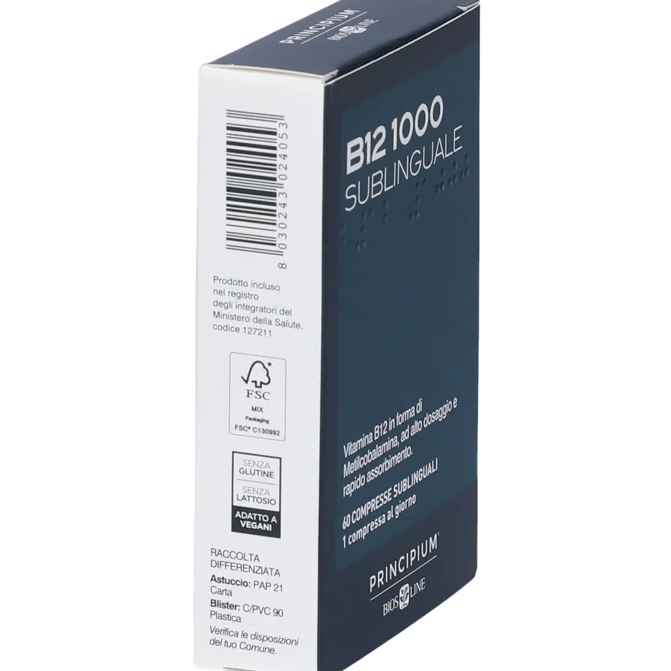 BIOSLINE Principium® B12 1000 Sublinguale