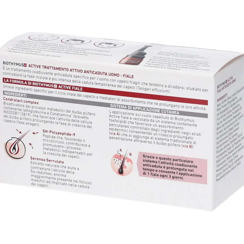 Biothymus AC Active Trattamento Attivo Anticaduta Uomo