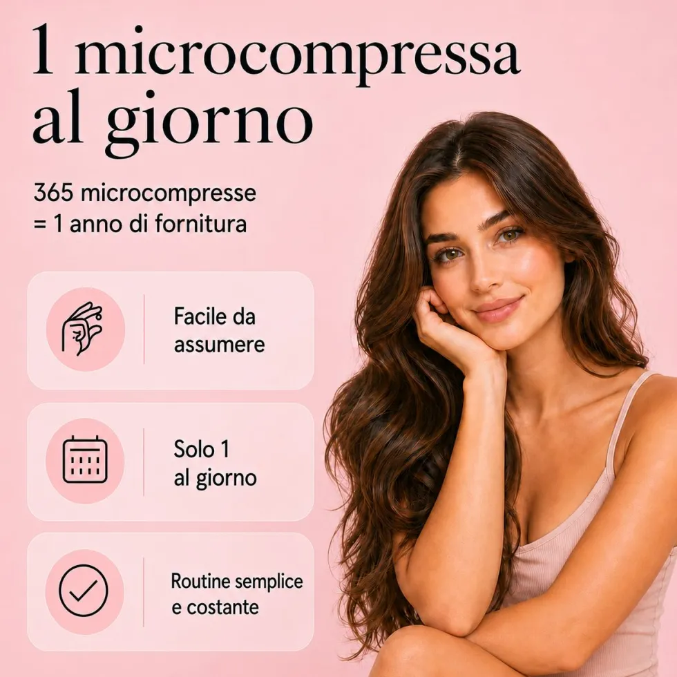 Biotina Donna – Integratore per capelli, pelle e unghie | Vitaminact