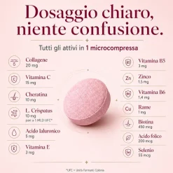 Biotina Donna – Integratore per capelli, pelle e unghie | Vitaminact