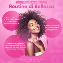 Biotina - Integratore per Capelli e Unghie, Fornitura 15 Mesi, con Cheratina e Zinco | Vitastrong