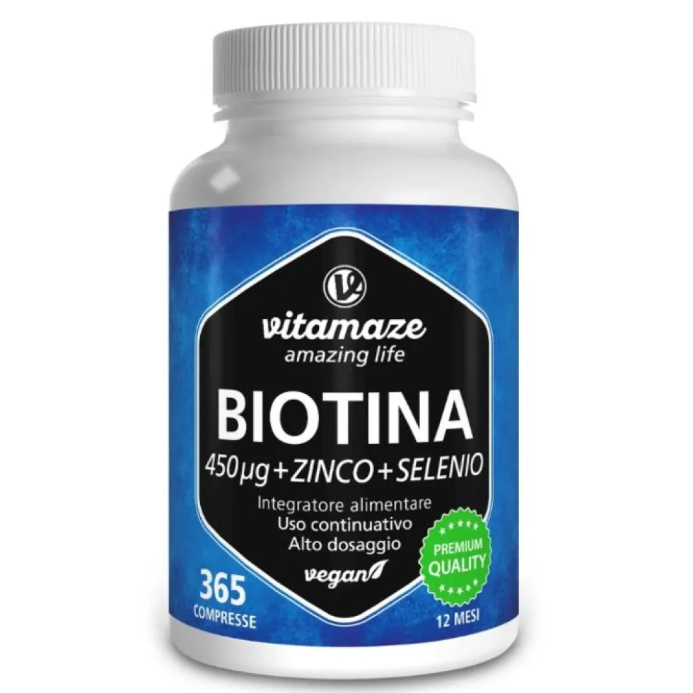 Biotin 450 mcg + Zinc + Selenium 365- Vitamaze
