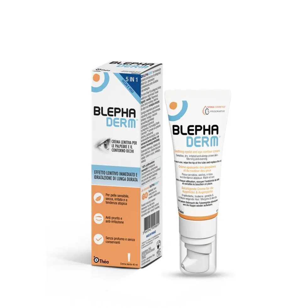 Blephaderm Crema Contorno Occhi Lenitiva