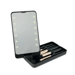Bottega Verde Kit make-up con specchio led e 5 pennelli