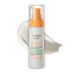 Bottega Verde Vitamina C + Biancospino - Fluido viso giorno antimacchia SPF50