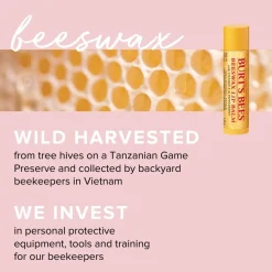 Burt's Bees Balsamo labbra al miele con cera d'api