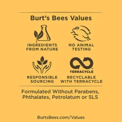 Burt's Bees Lucidalabbra Rabarbaro