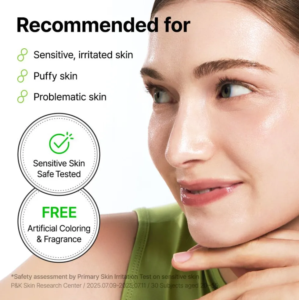 By Wishtrend Toner-Pads Lenitivi al Tè Verde e Ceramidi