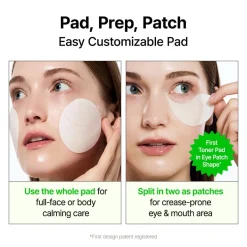 By Wishtrend Toner-Pads Lenitivi al Tè Verde e Ceramidi