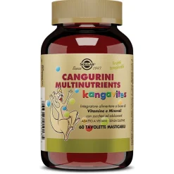 Cangurini Multinutrients Frutti Tropicali 60 Tavolette- Risparmia il 10% con il codice: solgarx0926