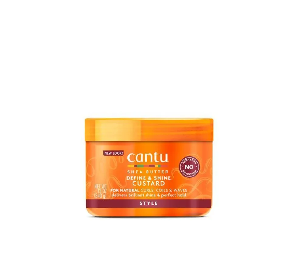 Cantu Shea Butter Define & Shine Custard crema styling