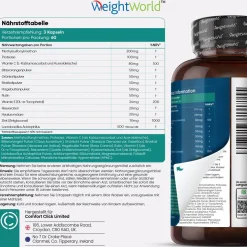 Capsule Complesso di Collagene Vegano WeightWorld