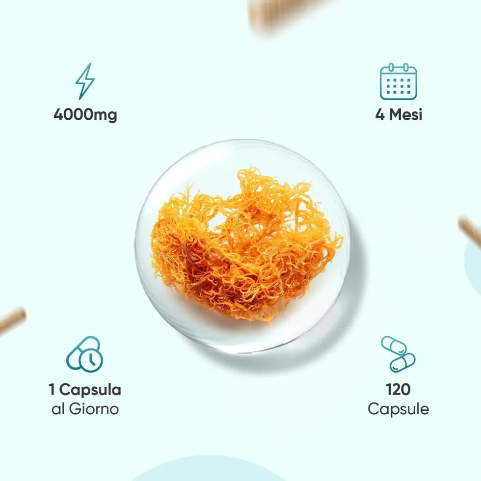 Capsule di Irish Sea Moss WeightWorld