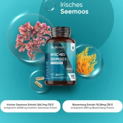 Capsule di Irish Sea Moss WeightWorld