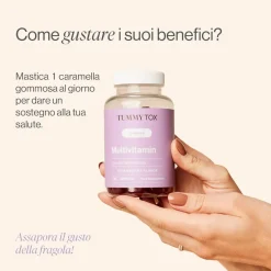 Caramelle gommose multivitaminiche TummyTox