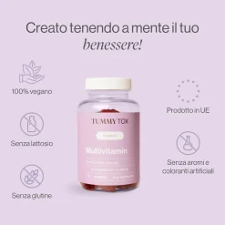 Caramelle gommose multivitaminiche TummyTox