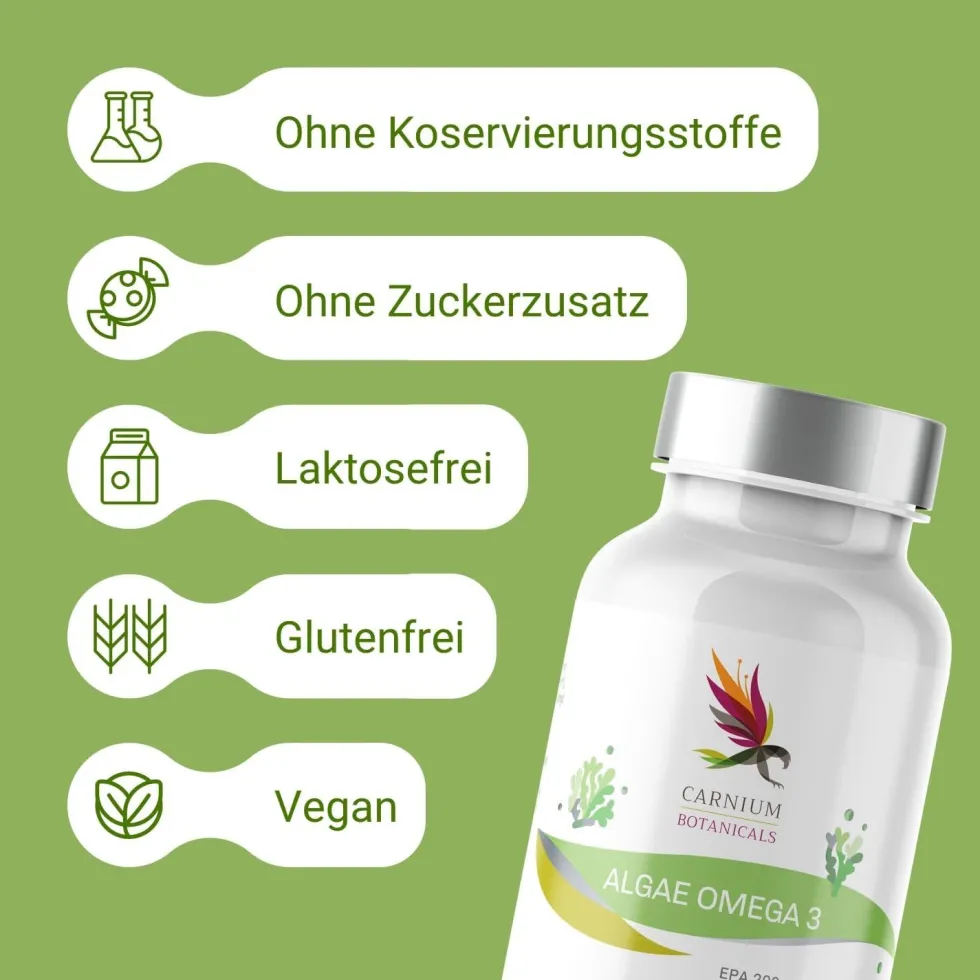 Carnium Botanicals Algae Omega 3