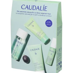 Caudalie Vinopure Starter Kit Gel Detergente + Lozione Purificante + Siero Salicilico + Fluido Idratante