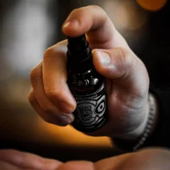 Charlemagne olio da barba per uomo – profumo lime e menta, con olio di vinaccioli, mandorle e jojoba