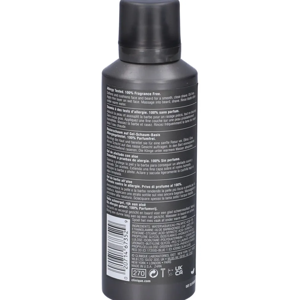Clinique For Men Gel da Barba all´Aloe