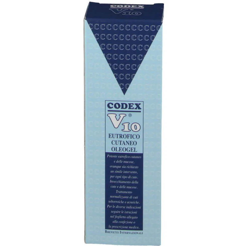 Codex V10® Eutrofico Cutaneo Oleogel