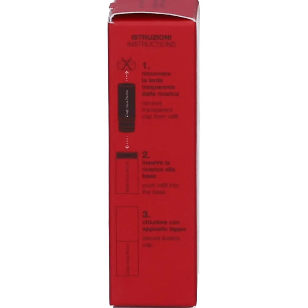Diego Dalla Palma Custodia Refill Rossetto Colore Rosso