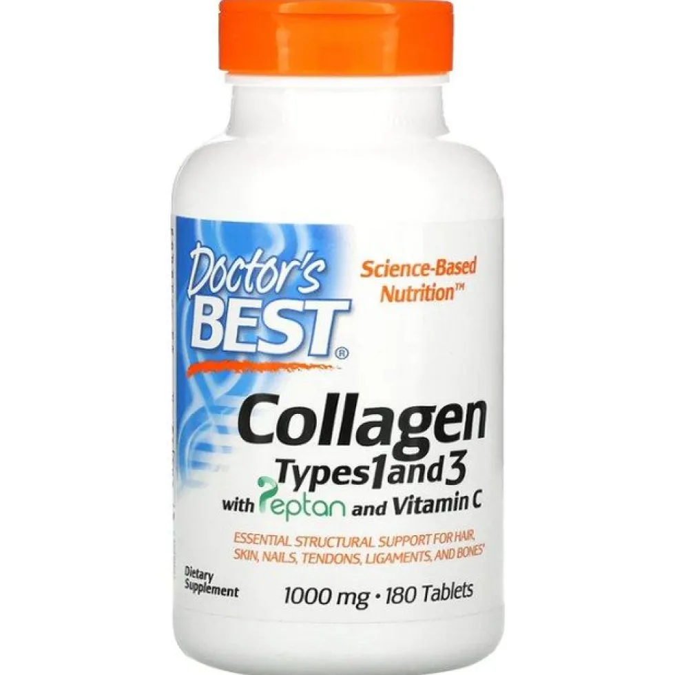 DOCTOR'S BEST Collagene di tipo 1 e 3 1000 mg