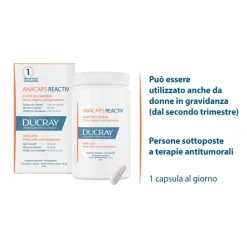 Ducray Anacaps Reactiv Integratore alimentare per capelli 30 capsule - situazione occasionale - Risparmia il 10% con il codice: pierre1026
