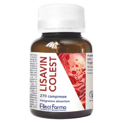 Elleci Farma Lisavin Colest - Riso Rosso Fermentato, CoQ10 per il Colesterolo