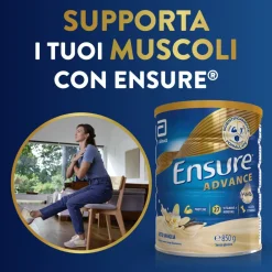 Ensure® Advance Integratore in polvere forza & energia Vaniglia
