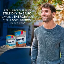 Ensure® Base Integratore per Energia e Difese Immunitarie 850g Cioccolato