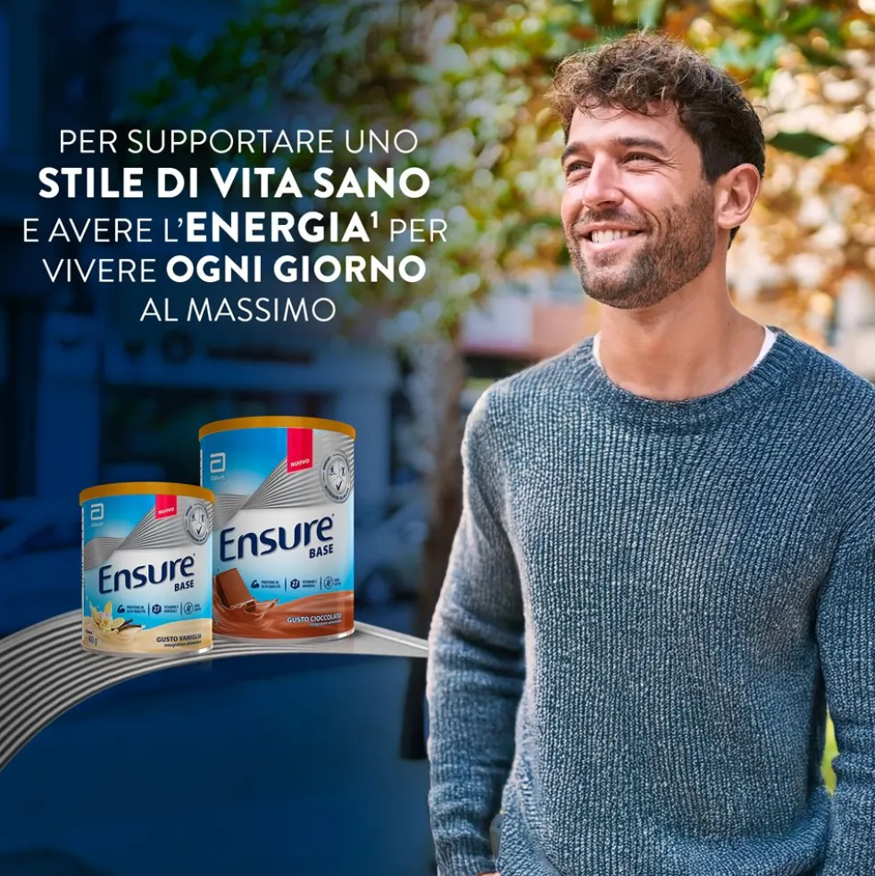 Ensure® Base Integratore per Energia e Difese Immunitarie 850g Cioccolato