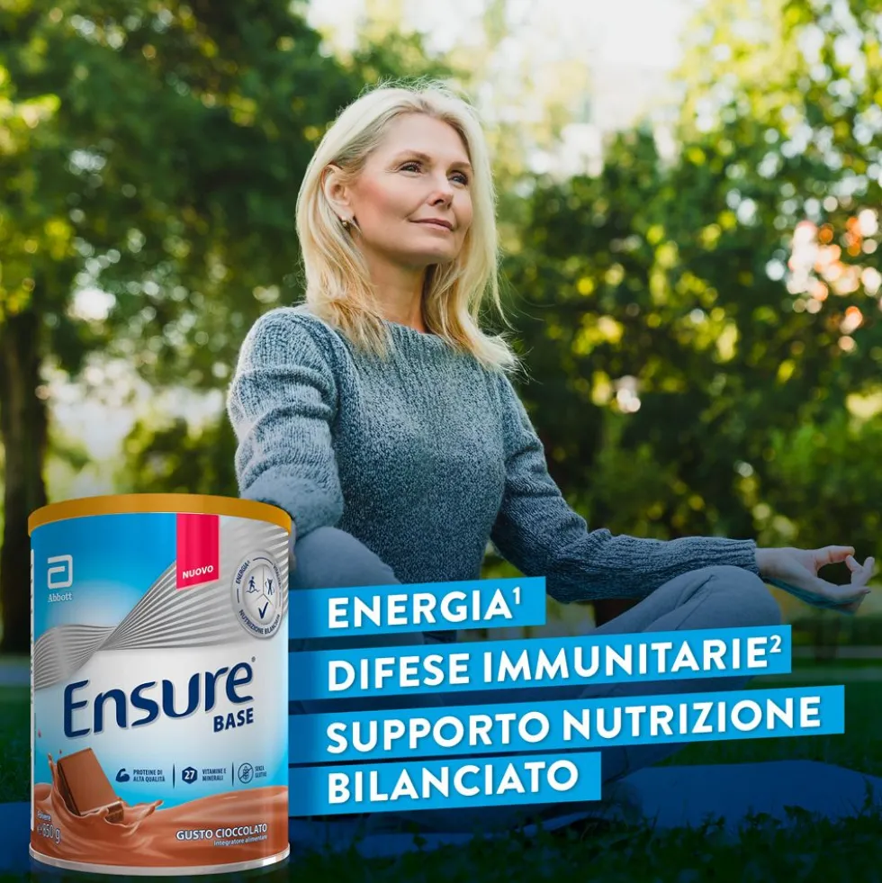 Ensure® Base Integratore per Energia e Difese Immunitarie 850g Cioccolato