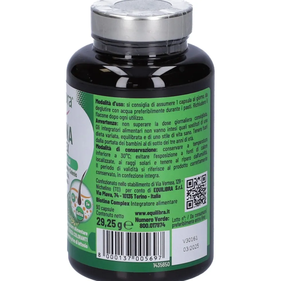 Equilibra Biotina Complex - Risparmia il 10% con il codice: equilibra1026
