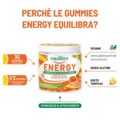 Equilibra Energy 30 Gummies - Risparmia il 10% con il codice: equilibra1026
