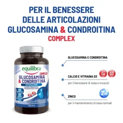 Equilibra Glucosamina & Condroitina 90 Compresse - Risparmia il 10% con il codice: equilibra1026