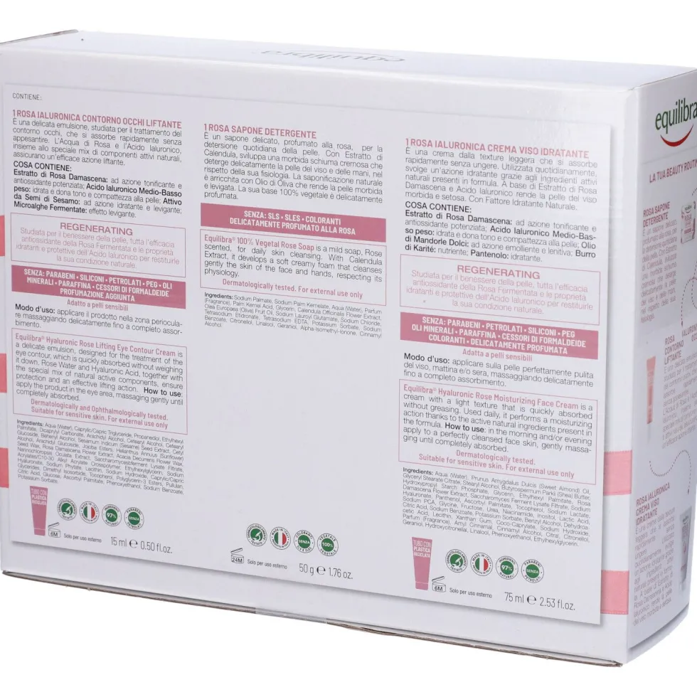 Equilibra® Kit Viso Rosa Ialuronica Splecial - Risparmia il 10% con il codice: equilibra1026