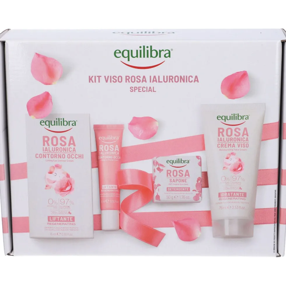 Equilibra® Kit Viso Rosa Ialuronica Splecial - Risparmia il 10% con il codice: equilibra1026